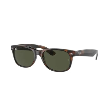 Ray-Ban RB2132 NEW WAYFARER Square Sunglasses for Men for Women + BUNDLE with Designer iWear Eyewear...
