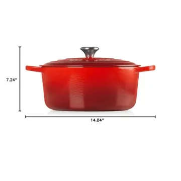 Le Creuset Enameled Cast Iron Dutch Oven, 7.25 qt., Flame