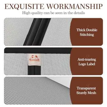 Yotache Durable Magnetic Screen for Pets and Kids