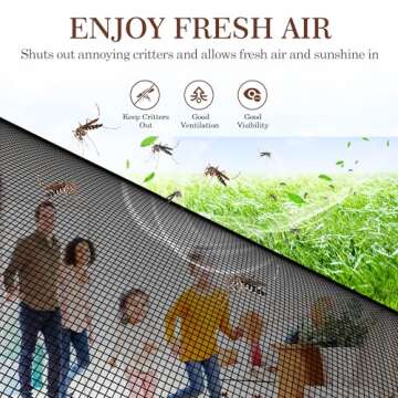 Yotache Durable Magnetic Screen for Pets and Kids