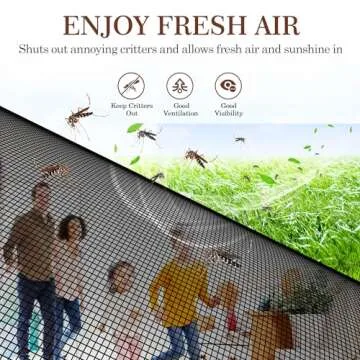 Yotache Durable Magnetic Screen for Pets and Kids