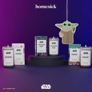 Homesick Star Wars Endor Scented Candle for Fans