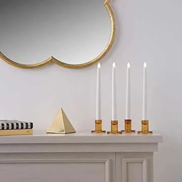 Stylish LampLust Amber Candle Holders for Unique Decor