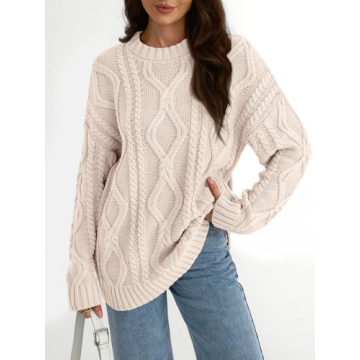 Plus Size Oversized Sweater for Fall 2024