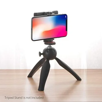 Newmowa 60 LED High Power Rechargeable Clip Fill Video Conference Light with Front & Back Clip, Adjusted 3 Light Modes for Phone, iPhone, Android, iPad, Laptop, for Makeup, TikTok, Selfie, Vlog