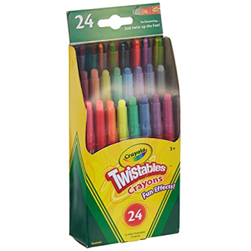 Crayola Twistables Fun Effect Crayons 24 Count for Kids
