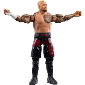 Mattel WWE Solo Sikoa Action Figure, Main Event Series #151 6-inch Collectible with 10 Articulation Points & Life-Like Look