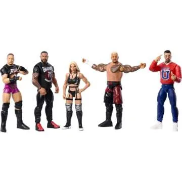 Mattel WWE Solo Sikoa Action Figure, Main Event Series #151 6-inch Collectible with 10 Articulation Points & Life-Like Look