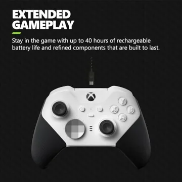 Renewed Xbox Elite Wireless Controller Series 2 - White