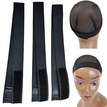 Adjustable Elastic Wig Bands | 3Pcs Pack for Perfect Edges
