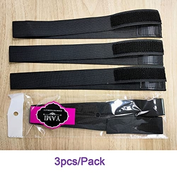 Adjustable Elastic Wig Bands | 3Pcs Pack for Perfect Edges