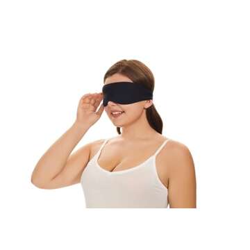 ALASKA BEAR Stylish Sleep Eye Mask for All Sleeping Positions, 0 Eye Pressure, 3D Contoured Cups, 100% Blackout Cover, Cool Soft Concave Padding, Machine Washable