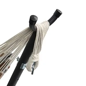 Amazon Basics Double Hammock with Heavy Duty Stand & Carrying Case