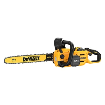 DEWALT 60V FLEXVOLT Brushless 18" Chainsaw - Ultimate Performance and Convenience