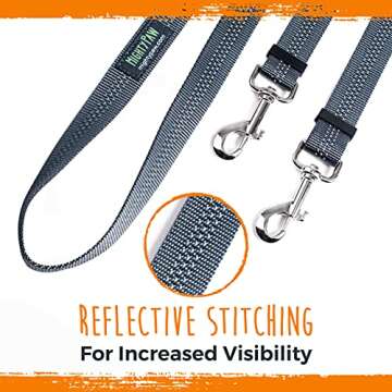 Mighty Paw Double Dog Leash for Tangle-Free Walks