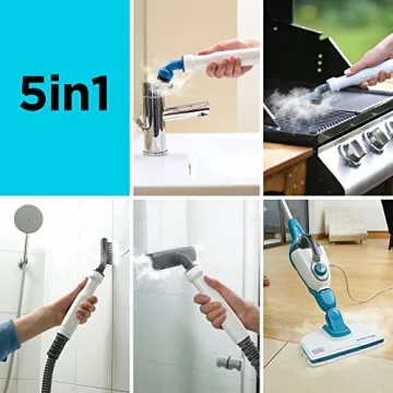 BLACK+DECKER 5-in-1 Steam Mop for Effortless Cleaning