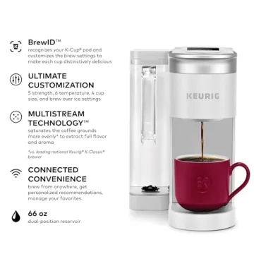 Keurig K-Supreme SMART WiFi Coffee Maker with Alexa Compatibility