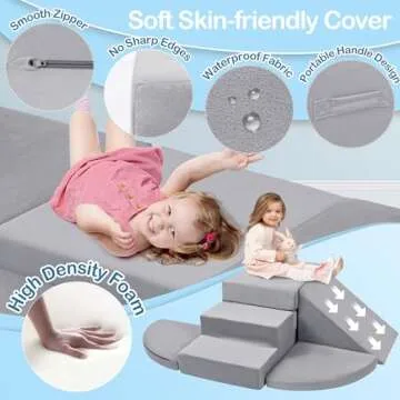 Tykacna Foam Climbing Blocks for Toddlers 1-3 Years