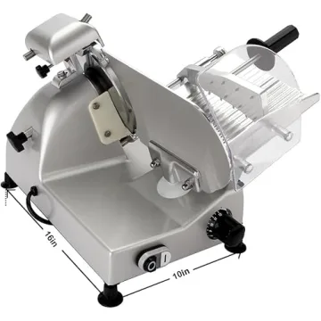 BESWOOD Premium Electric Meat Slicer for Home & Business