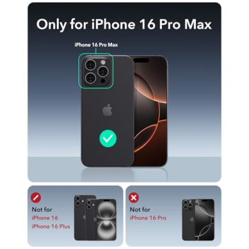 ESR iPhone 16 Pro Max Case with Military Protection