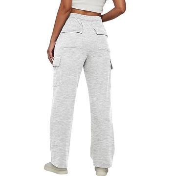 Comfortable Womens Fleece Lined Joggers with Pockets