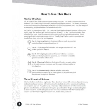 Kindergarten Earth & Space Science Workbook - 180 Days