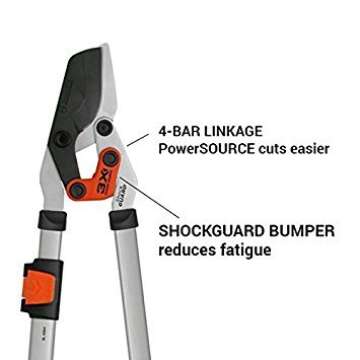 Corona Tools | Branch Cutter DualLINK Extendable Bypass Loppers | Tree Trimmer Cuts Branches up to 1...