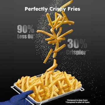 Nuwave Bravo Air Fryer Toaster - 10-in-1 Countertop Oven