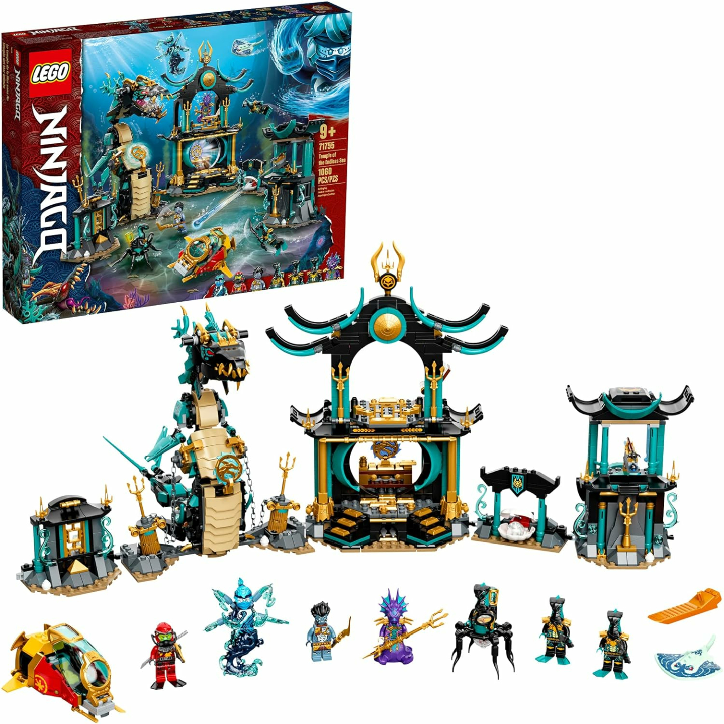 LEGO NINJAGO Temple of The Endless Sea Playset
