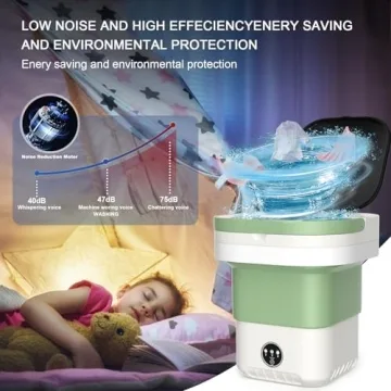 13L Portable Washing Machine for Travel and Apartments