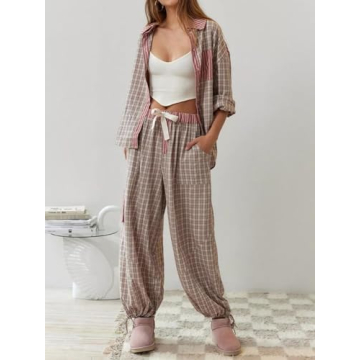 Chic Luckinbaby Y2k Pajama Set for Stylish Comfort