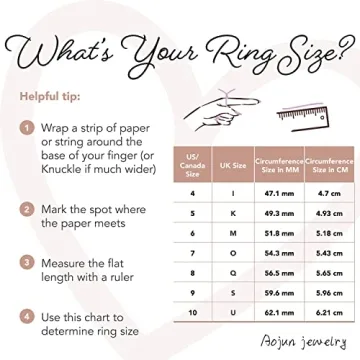 Aojun 14K Gold Eternity Ring for Women - Elegant & Stackable