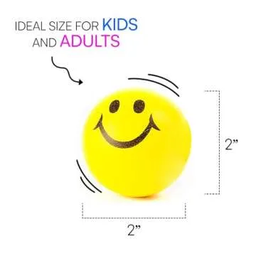 Neliblu 24 Pack Stress Balls for Kids and Adults - Fun Party Favors