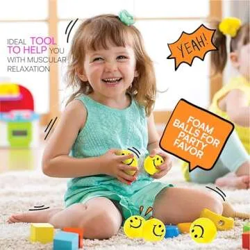 Neliblu 24 Pack Stress Balls for Kids and Adults - Fun Party Favors
