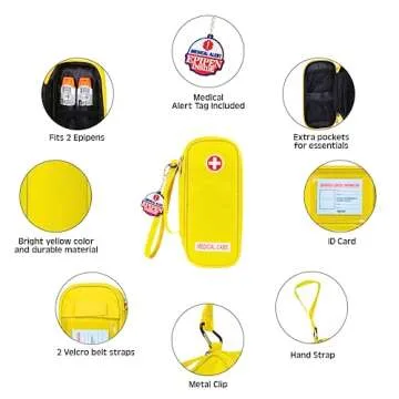 Insulated EpiPen Carrying Case for Safe Travel