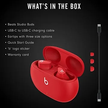 Beats Studio Buds: Noise Cancelling Wireless Earbuds