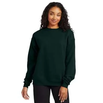 Comfy Hanes Men's EcoSmart Sweatshirt - Sustainable Style