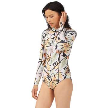 Billabong Womens Salty DayZ Long Sleeve 2mm Springsuit - Paradise Black | 2