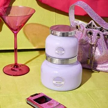 Capri Blue Volcano Candle in Elegant Lavender Jar - 8 oz