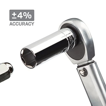 TEKTON 1/2 Inch Drive Torque Wrench for DIY and Professionals