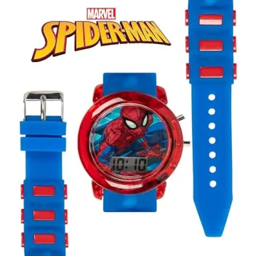 Bright Spiderman Digital Watch for Young Heroes