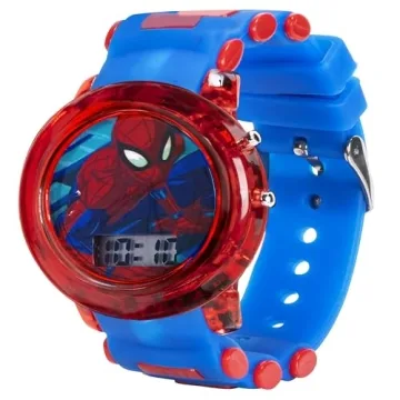 Bright Spiderman Digital Watch for Young Heroes