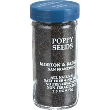 Morton & Bassett Poppy Seed in 2.5-Ounce Jar for Baking