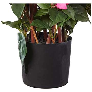 Nearly Natural 24in Bougainvillea Artificial Climbing Plant