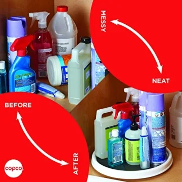 Copco Lazy Susan Turntable for Kitchen Organization