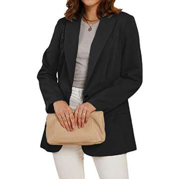 Cicy Bell Women's Casual Blazer for Office Wear