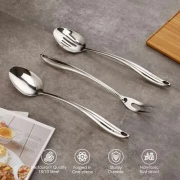 304 Stainless Steel Kitchen Utensil Set for Every Chef