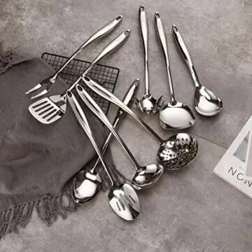 304 Stainless Steel Kitchen Utensil Set for Every Chef