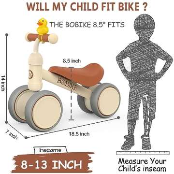 Baby Balance Bike for Kids 12-36 Months Safety Assured