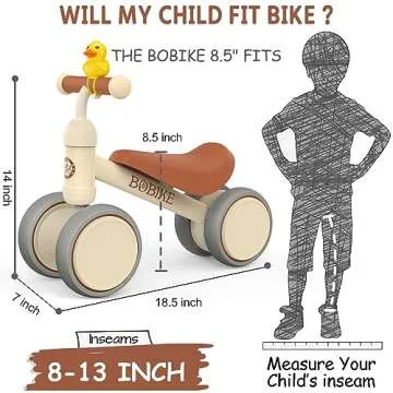 Baby Balance Bike for Kids 12-36 Months Safety Assured